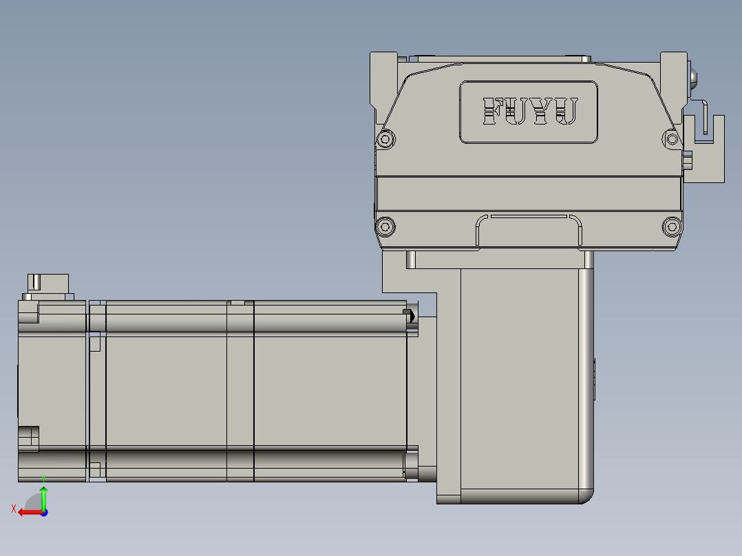 模组FTB10-LD-3400后视图
