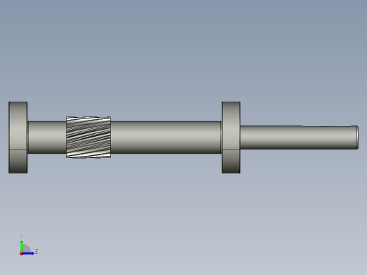 智能化立体停车库设计左视缩略图