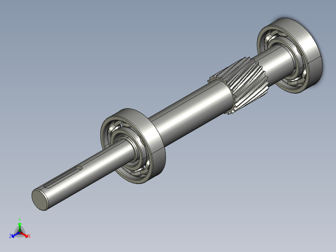 智能化立体停车库设计正等轴测图