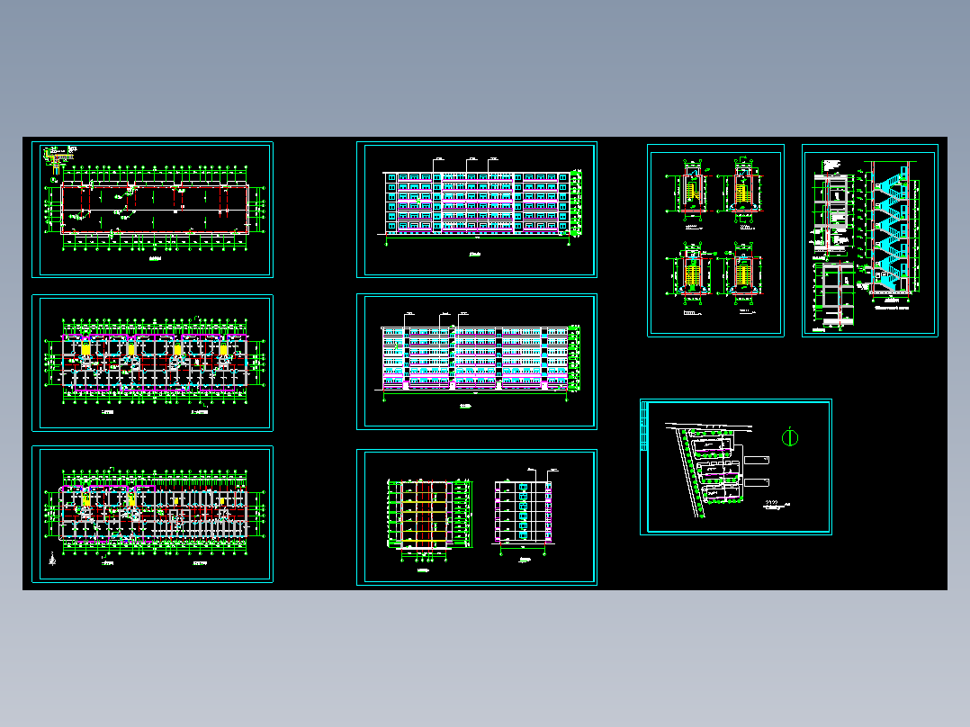 住宅建筑施工图纸
