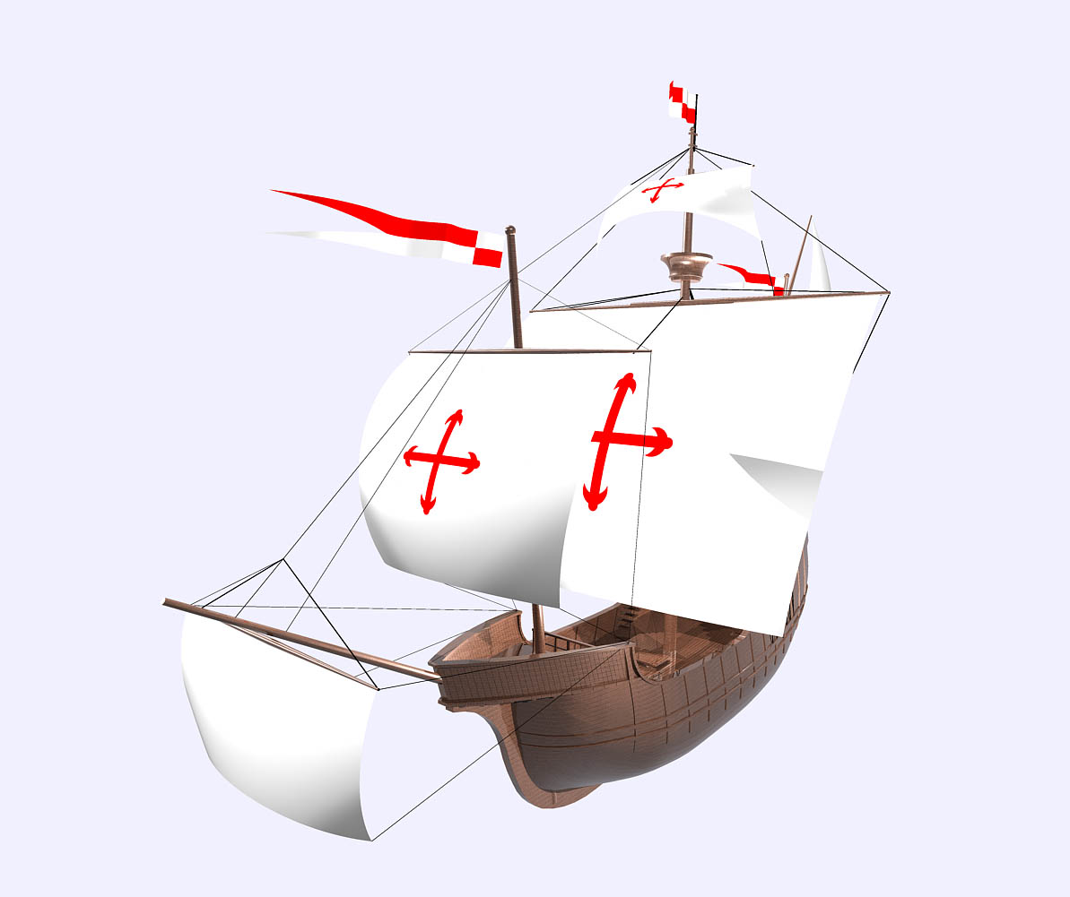 Santa Maria帆船设计