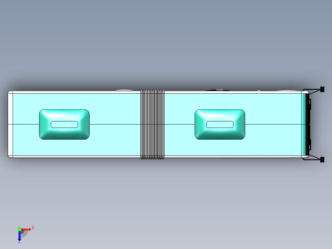 公交车 sw14俯视图
