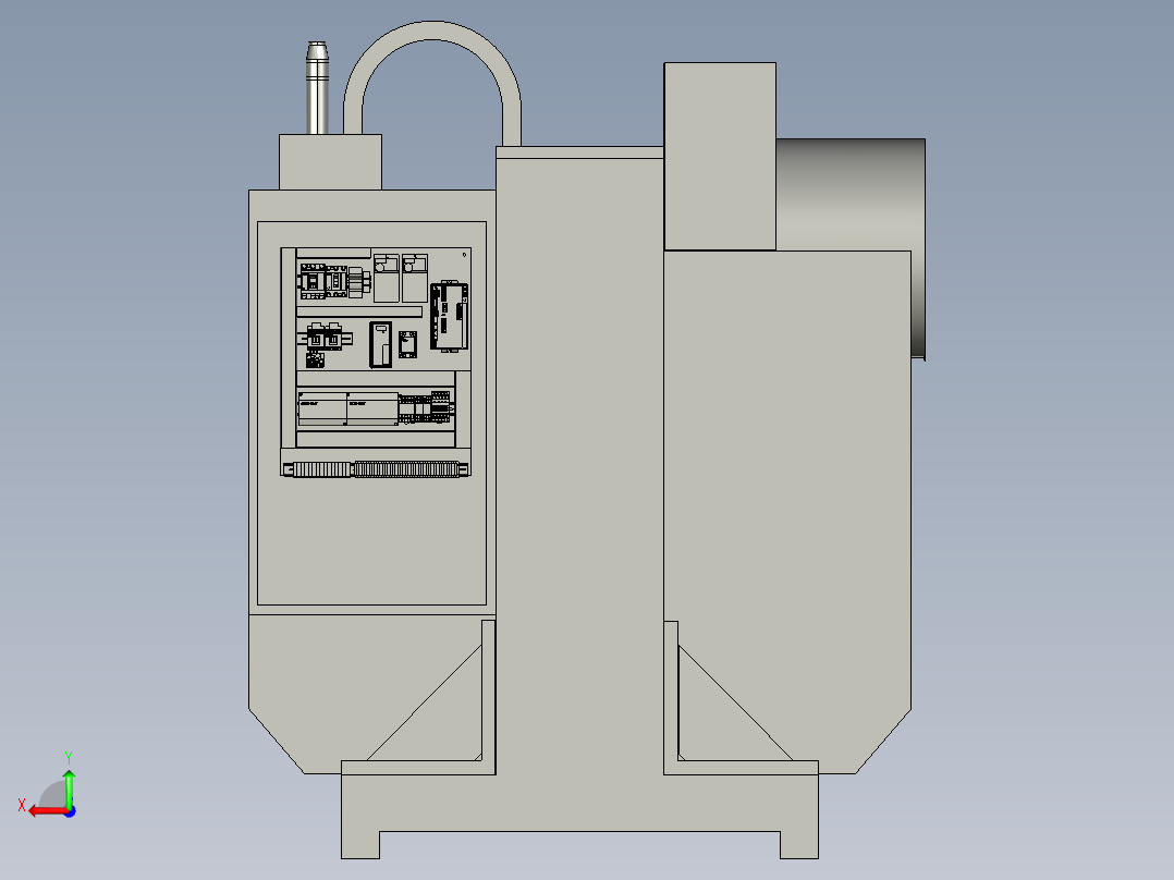 A3004058-HURCO VM1 立式铣床后视图