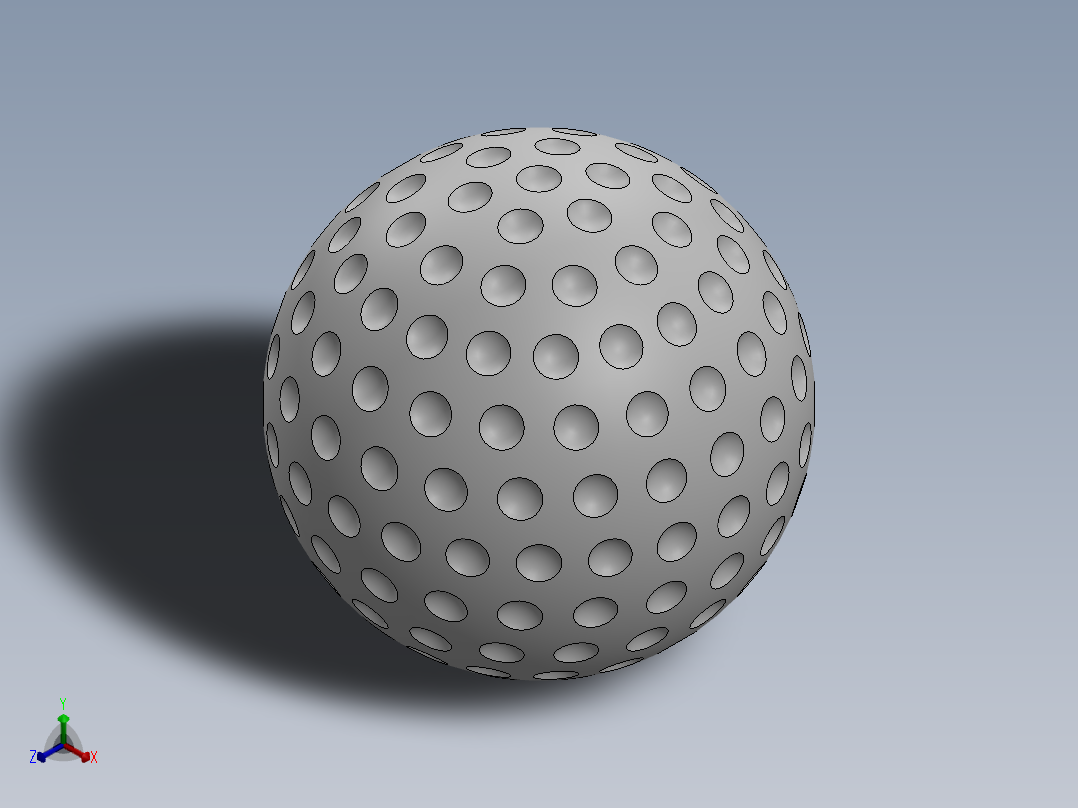 高尔夫球、高尔夫球小车、高尔夫球装备golf-ball-3d-modeling-1 4 SW.zip