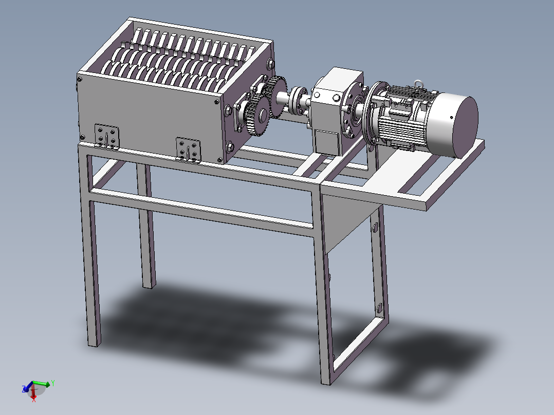 破碎机、单电机双轴撕碎机