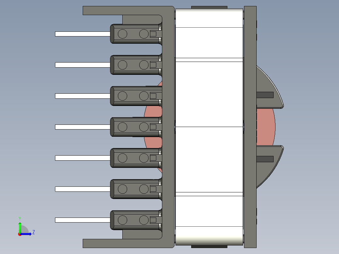 ETD34贴片左视图