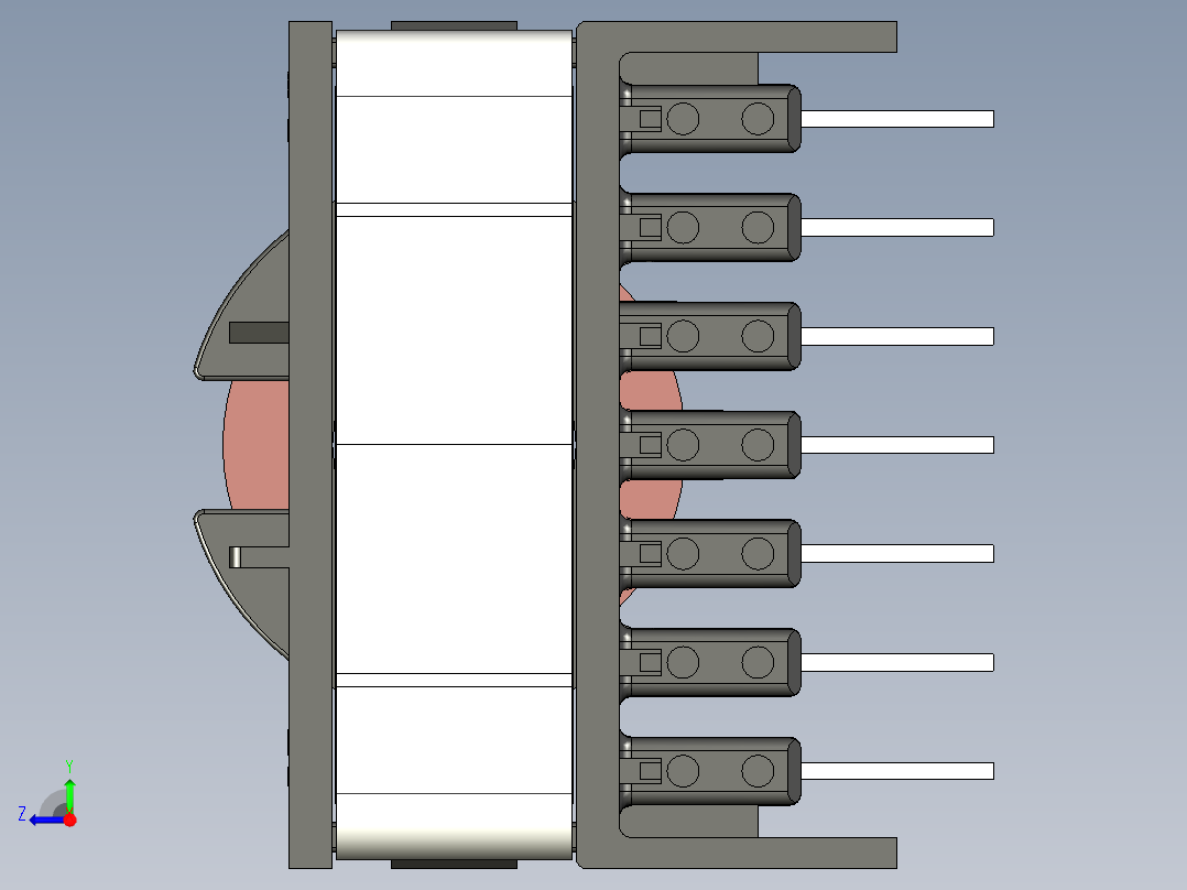 ETD34贴片右视图