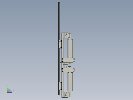 杯盖放置模组1左视缩略图