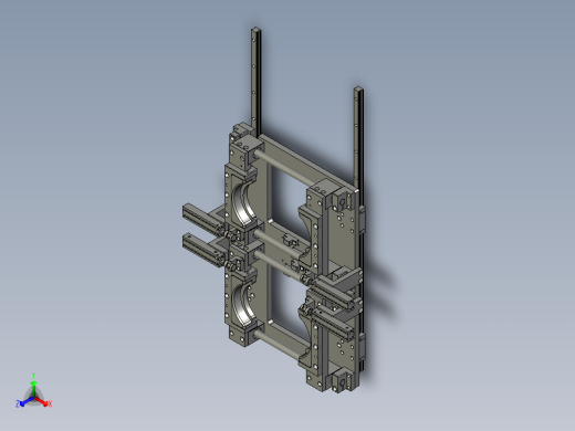 杯盖放置模组1正等轴测缩略图