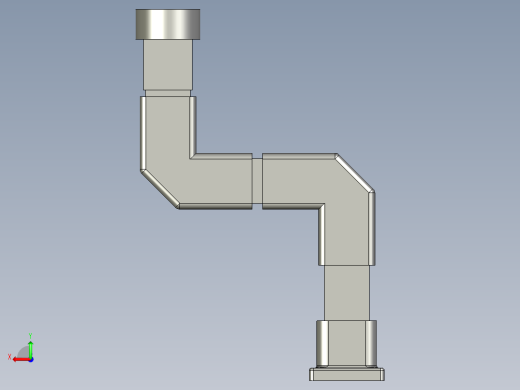 拐弯中型悬臂组件后视缩略图