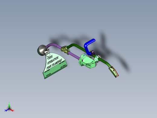 草坪修剪器的切割头
