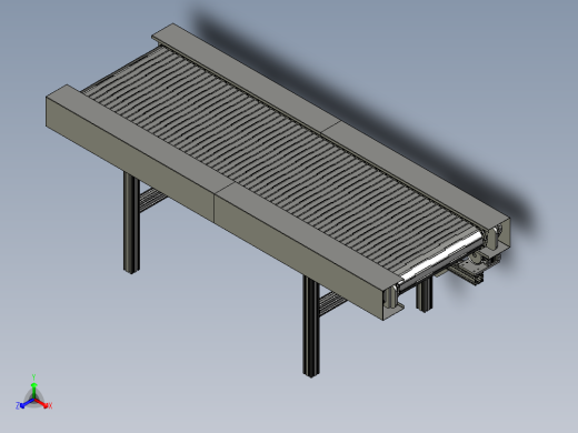 固废输送用链板机