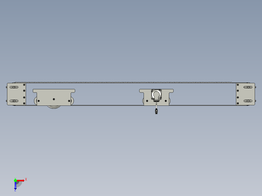 SAWH02-03200-1A0下输送组件俯视图