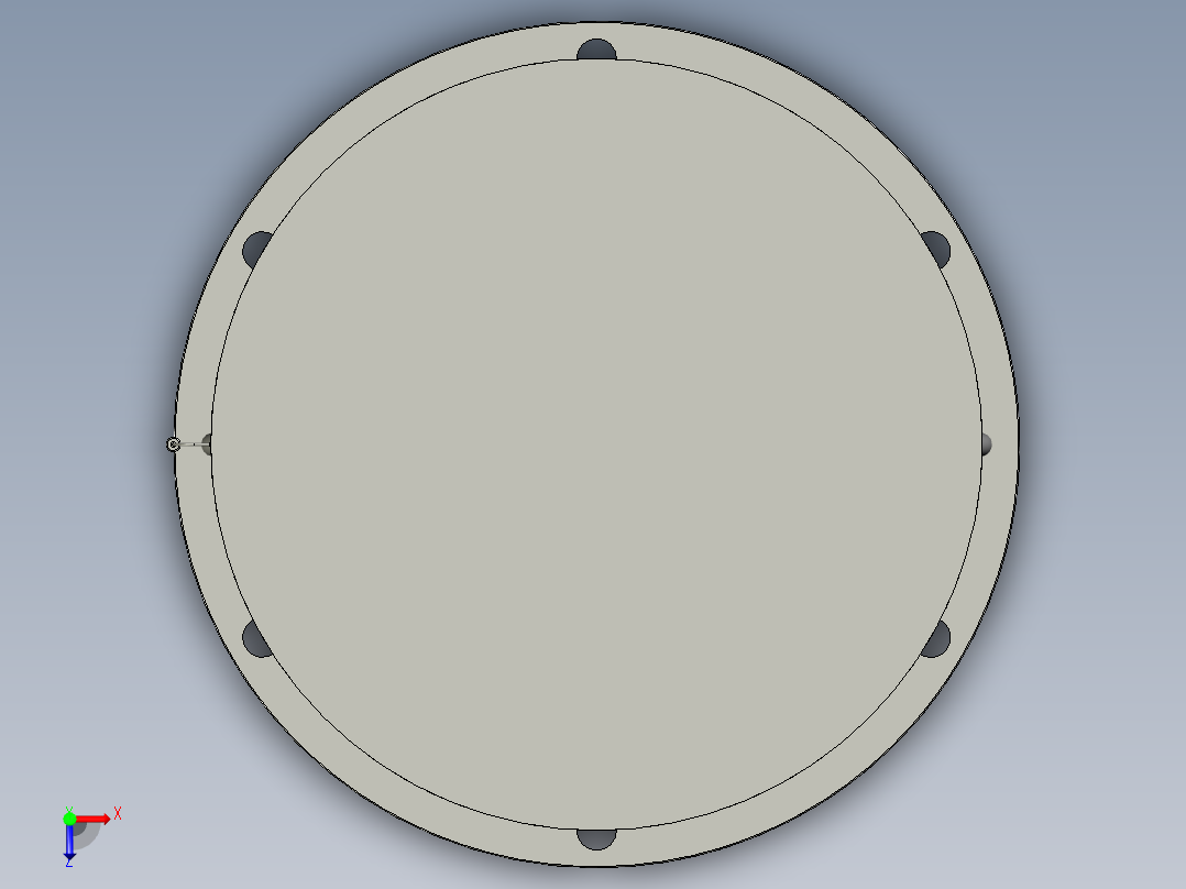 BY(Y)型卧式单级外形摆线针轮减速机(化工部标准)BLY3-59-22_减速机2俯视图
