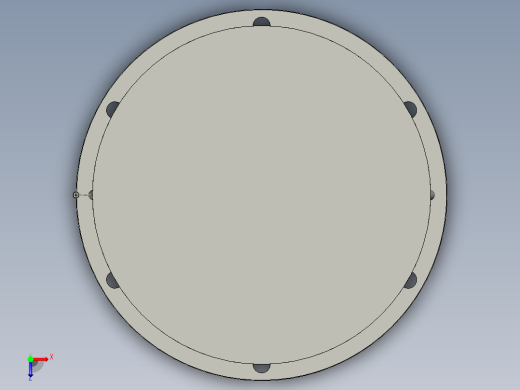 BY(Y)型卧式单级外形摆线针轮减速机(化工部标准)BLY3-59-22_减速机2俯视缩略图