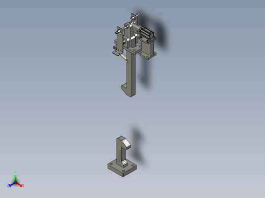 安全挂钩机构装配体