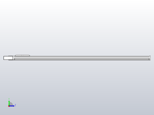 伺服电机集成皮带传动直线执行器TPA-OCB-120-224-L2850-MR-P75-N3左视缩略图