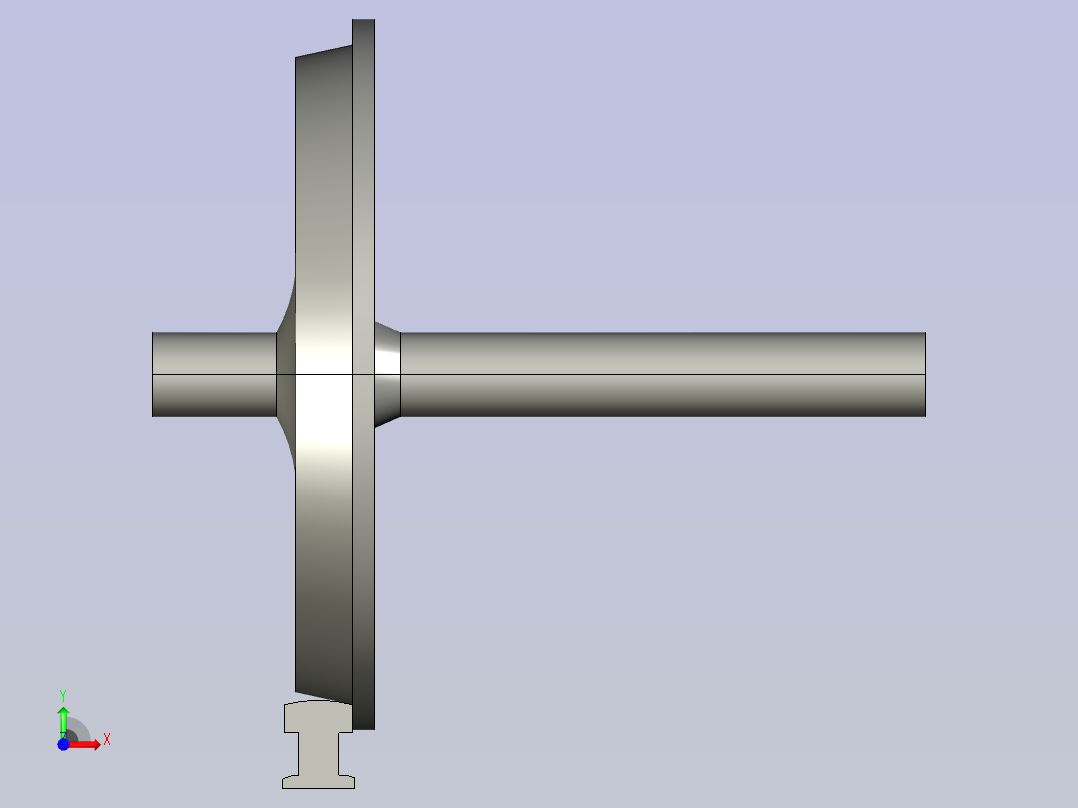 火车轮铁轨 sw17前视图