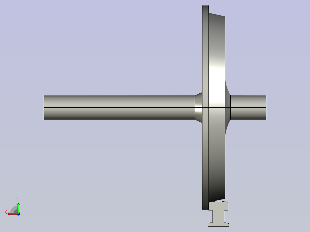 火车轮铁轨 sw17后视图
