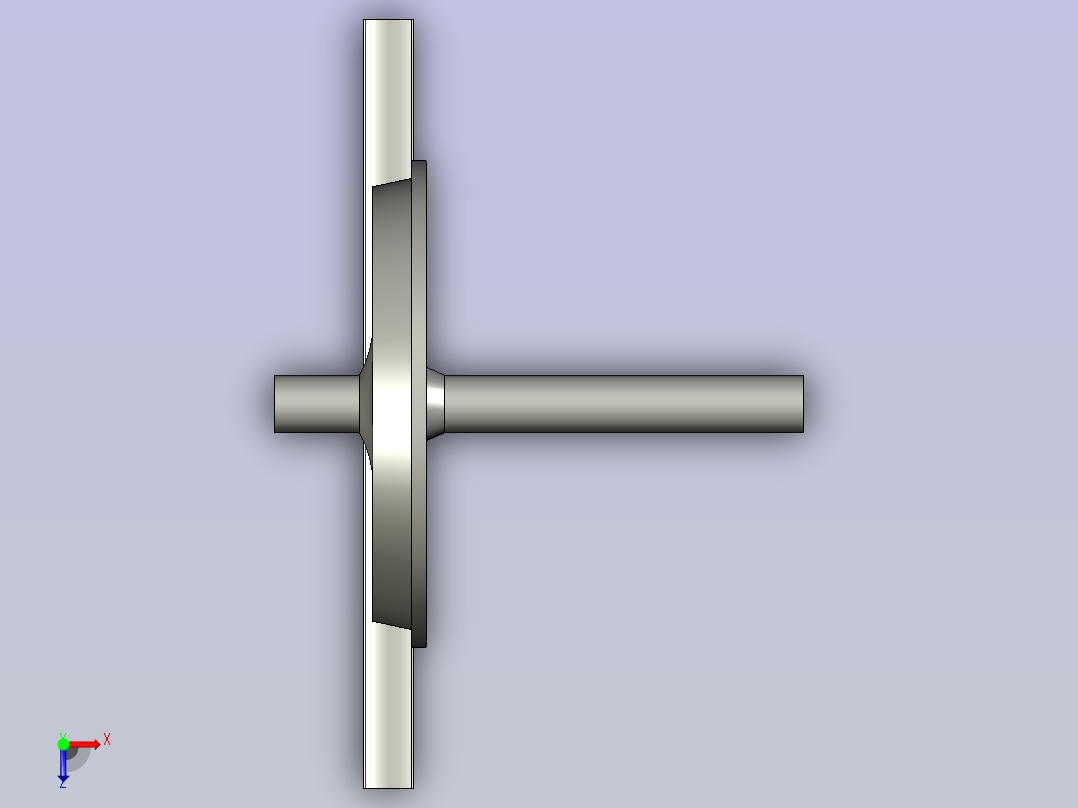 火车轮铁轨 sw17俯视图