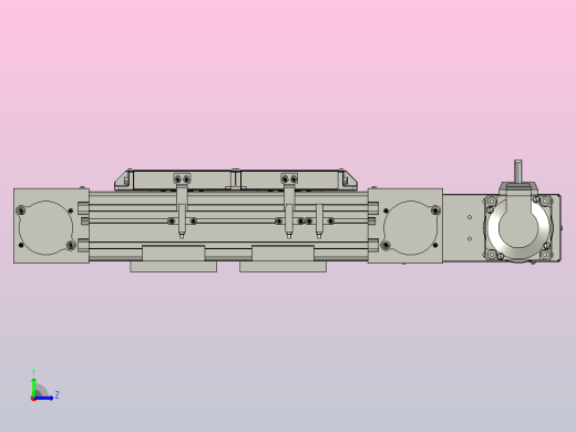MKB65欧规皮带滑台[MKB65.L120.100.LU.P40.C3]左视缩略图