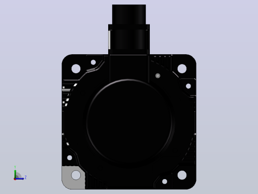 台达电机 ECM-E2M-D11310SS0（1000w增量型有刹车）左视缩略图