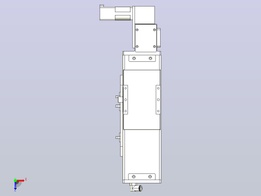 MCB10无尘皮带滑台[MCB10-L32-100-L-100W-C3]俯视缩略图