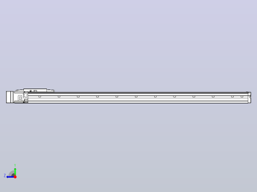 滚珠丝杠直线轴内置导轨TPA-GCR-120-1610C-L1000-ML-M40-N3右视缩略图