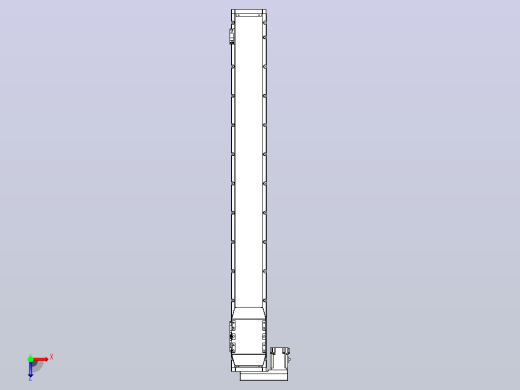 滚珠丝杠直线轴内置导轨TPA-GCR-120-1610C-L1000-ML-M40-N3俯视缩略图