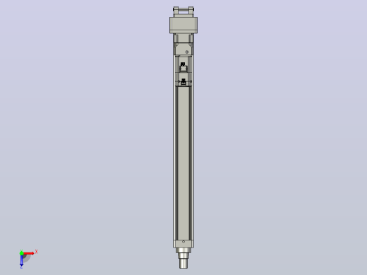 轻载电动缸TPA-ESR80-2510C-L800-MR-CB-W-P75-JX-C3俯视缩略图