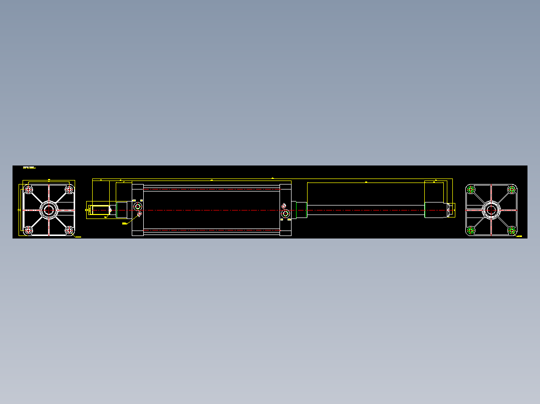 标准型气缸2D-DUL200x500