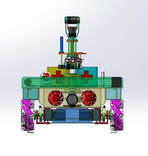 医疗垃圾分拣机器人（SW+CAD+说明书+matlabe仿真）缩略图