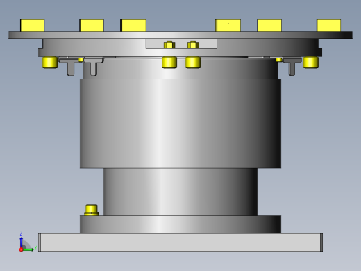 简易分度转台右视缩略图