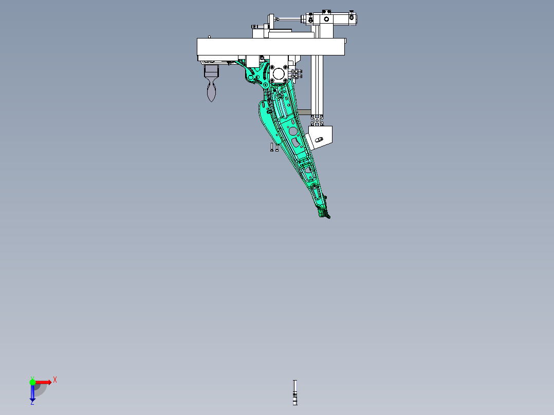 沃尔沃设备改造俯视图