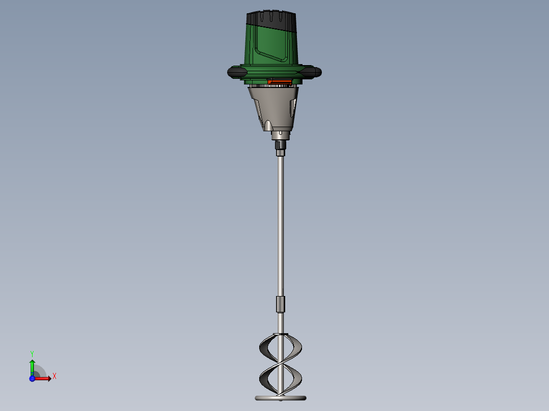 搅拌机施工前视图