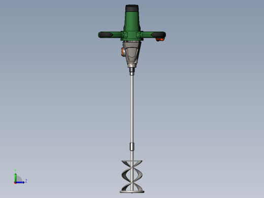 搅拌机施工左视缩略图