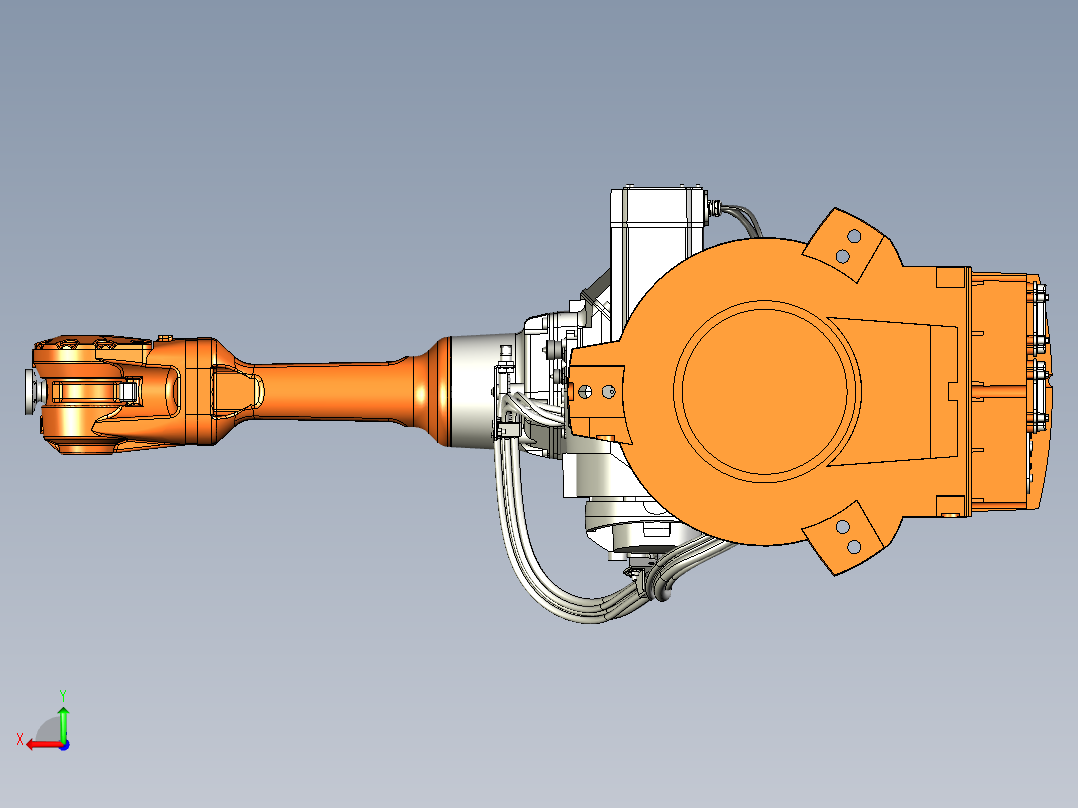 IRB 2600-X-1.65后视图