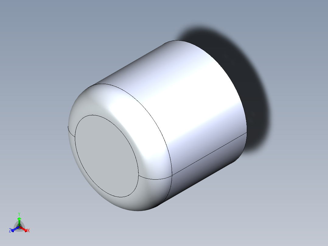 搅拌桨正等轴测图