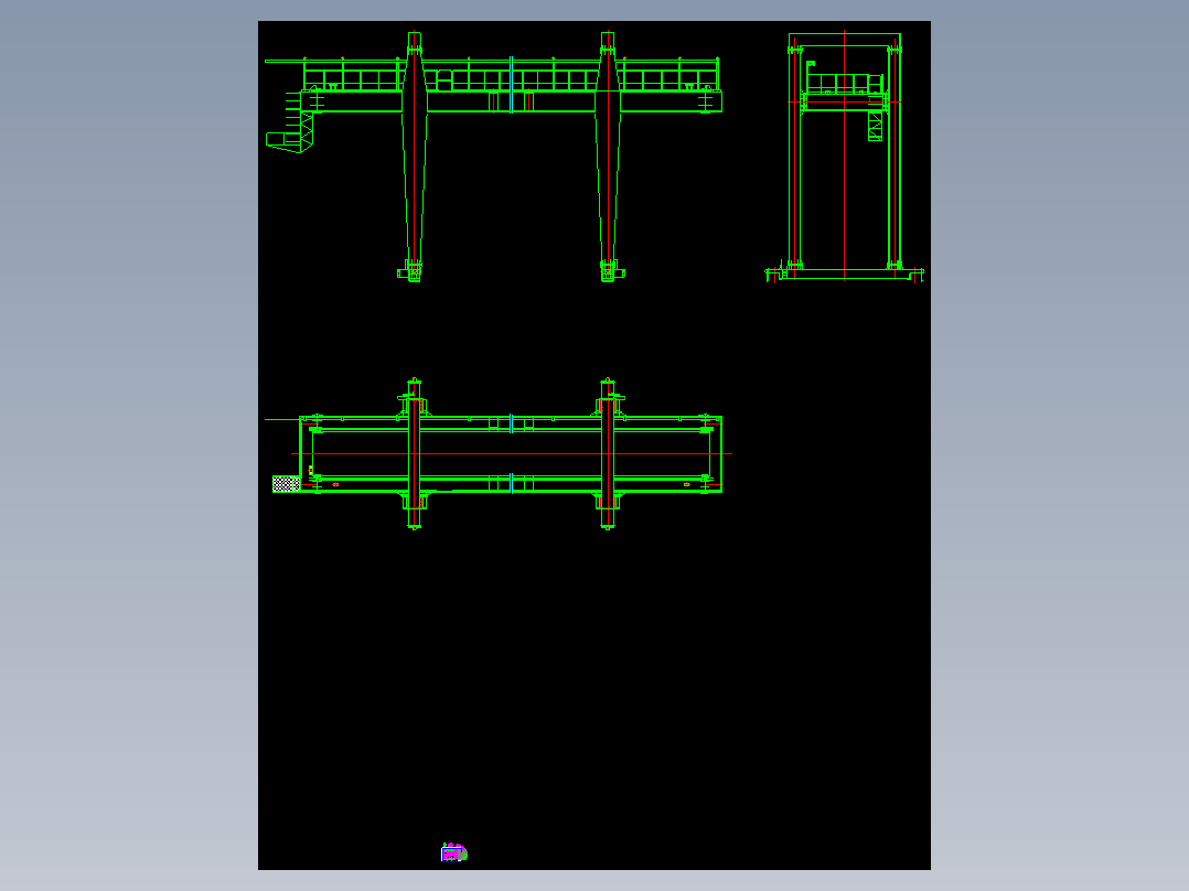 4.1.4 EGC型双梁门式起重机(10t)