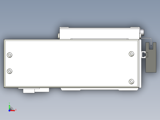 Toyo东佑达直线模组-ECH12-800-BR-400W前视缩略图