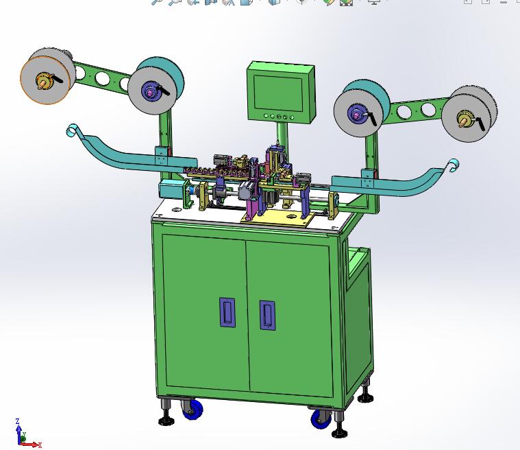 自动插针裁切机