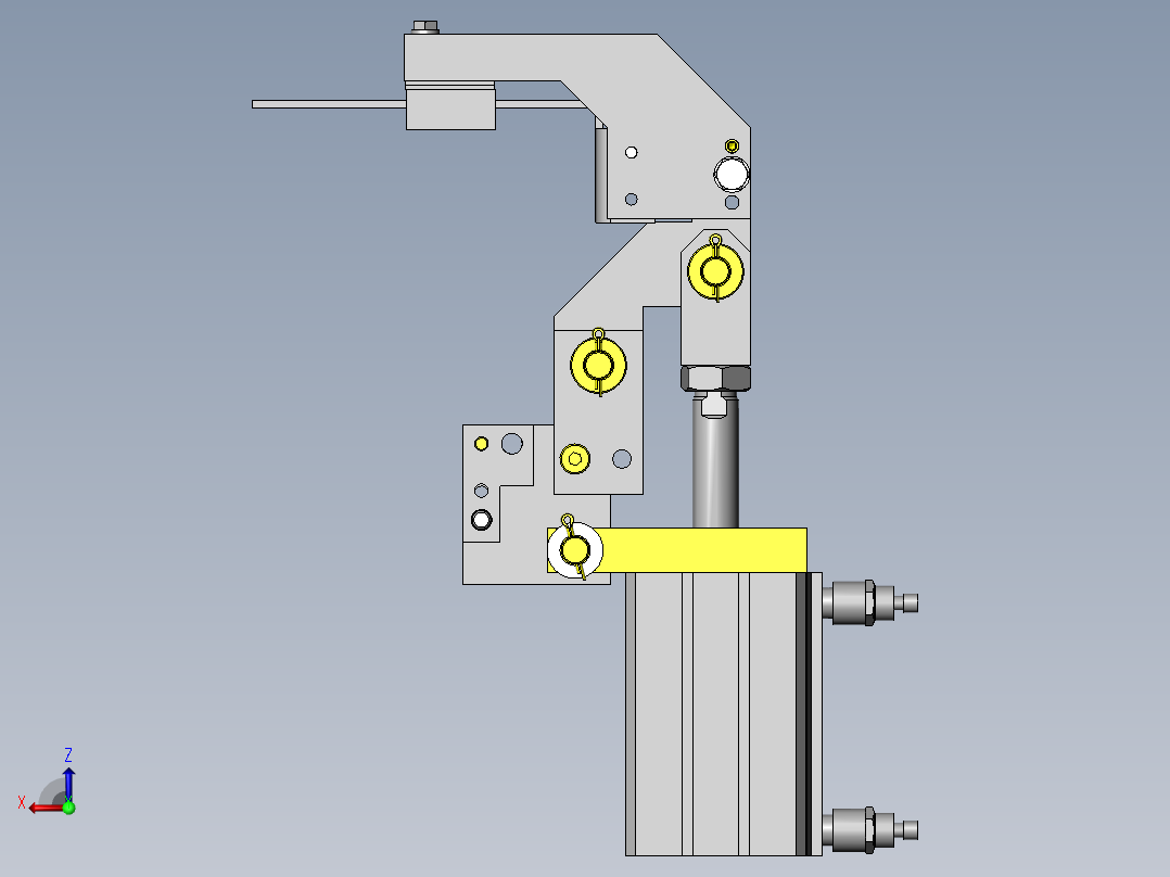 常用机械结构 (356)后视图