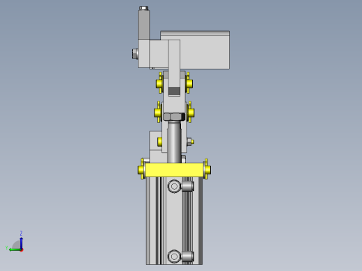 常用机械结构 (356)左视缩略图