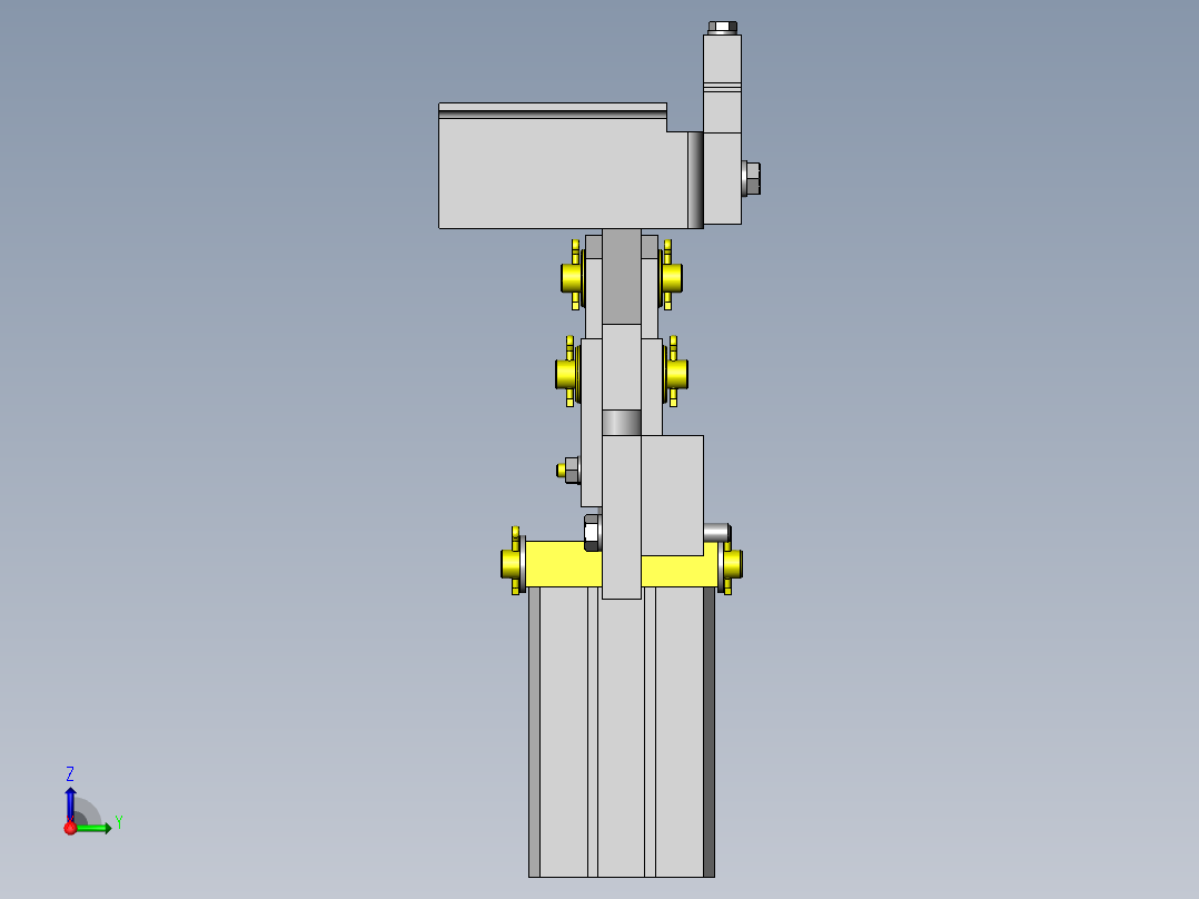 常用机械结构 (356)右视图