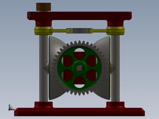 cvt 4无级变速机构3D图纸 多种格式