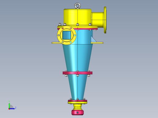 FX250水力旋流器左视缩略图