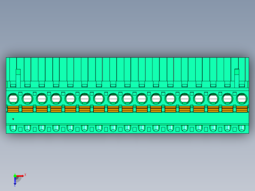 DEGSON 2EDG 系列 5.0mm 可插拔接线端子组-2EDGKDA-5.0-17P-14-00AH俯视缩略图