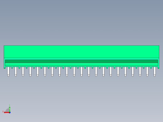 DEGSON 15EDG 系列 3.5mm 插拔式接线端子 FullPack-15EDGLC-3.5-21P-14-00AH后视缩略图