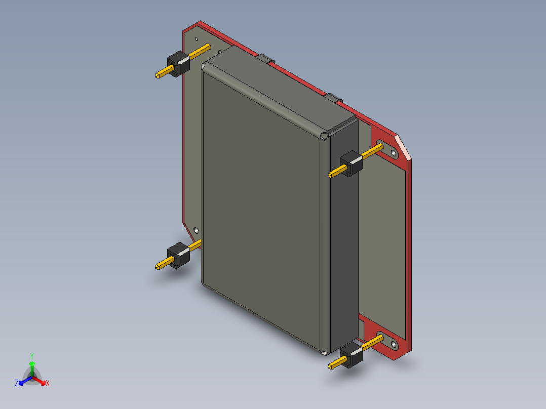 传感器 (53)正等轴测图