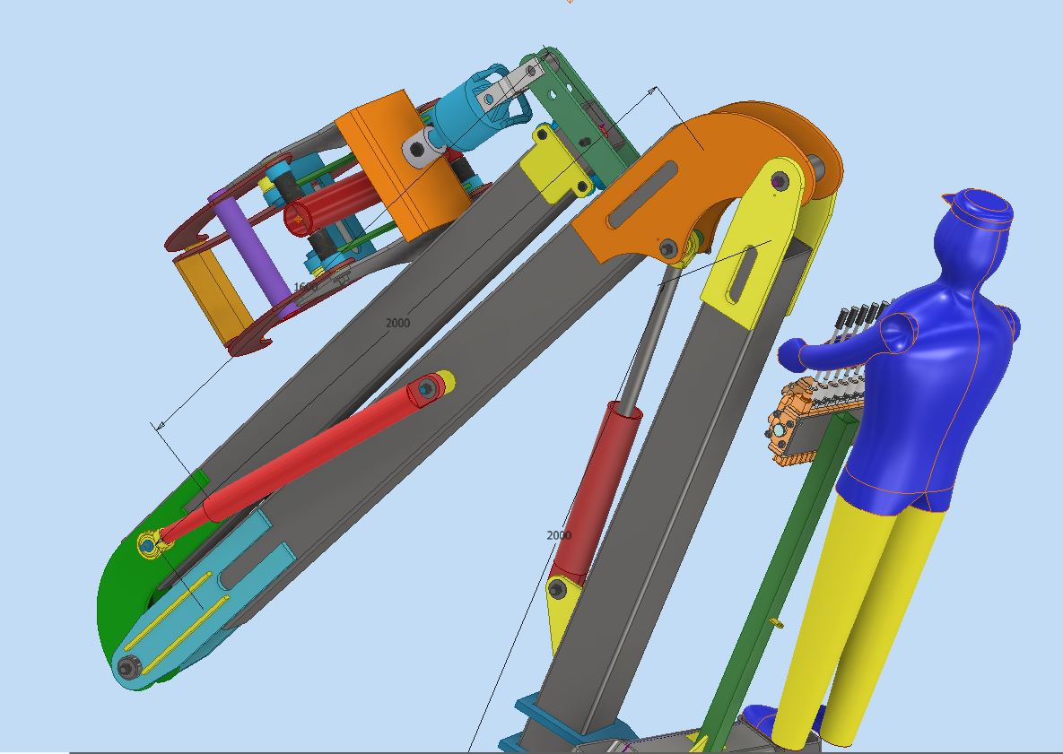 HolzkranZ型起重机模型3D图纸 STP格式